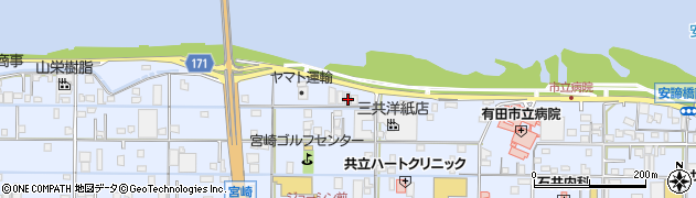 和歌山県有田市宮崎町48周辺の地図