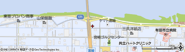 和歌山県有田市宮崎町164周辺の地図