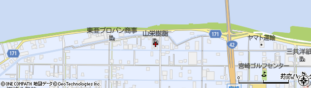 和歌山県有田市宮崎町125周辺の地図