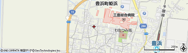 香川県観音寺市豊浜町姫浜1489周辺の地図