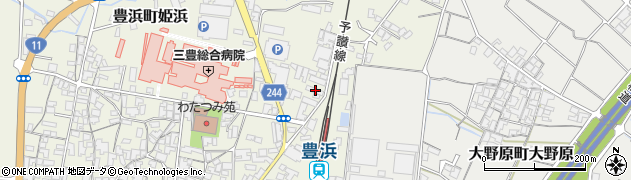 香川県観音寺市豊浜町姫浜752周辺の地図