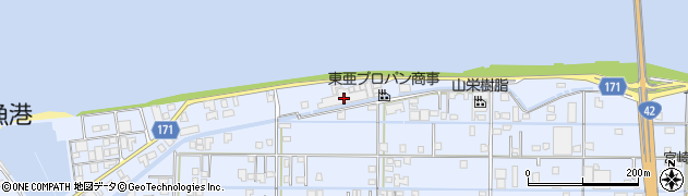 和歌山県有田市宮崎町371周辺の地図