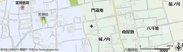 徳島県徳島市国府町井戸城ノ内10周辺の地図