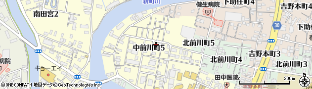 下川理容周辺の地図