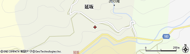 和歌山県有田郡有田川町延坂564周辺の地図
