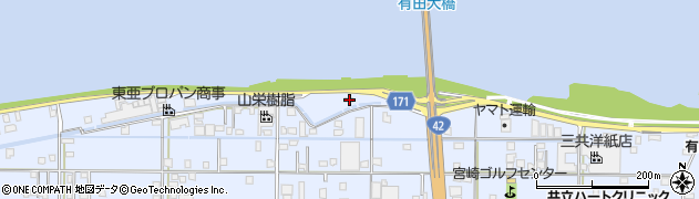 和歌山県有田市宮崎町172周辺の地図