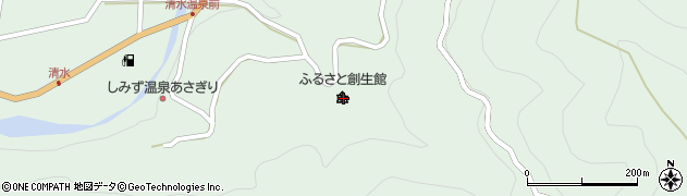 和歌山県有田郡有田川町清水1070周辺の地図
