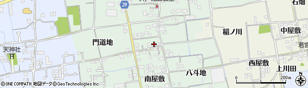 徳島県徳島市国府町井戸北屋敷14周辺の地図