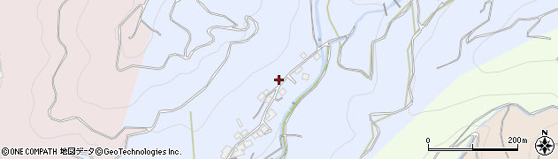 和歌山県有田郡有田川町船坂270周辺の地図