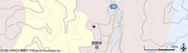 和歌山県有田郡有田川町賢242周辺の地図