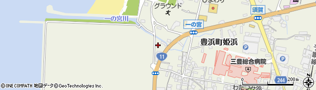 香川県観音寺市豊浜町姫浜179周辺の地図