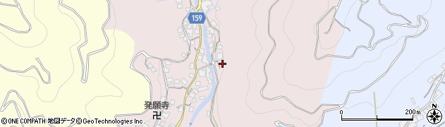 和歌山県有田郡有田川町賢969周辺の地図