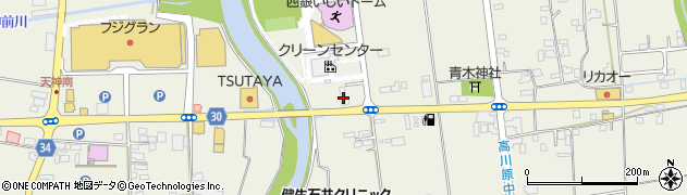 石井町役場　水道課事務所周辺の地図