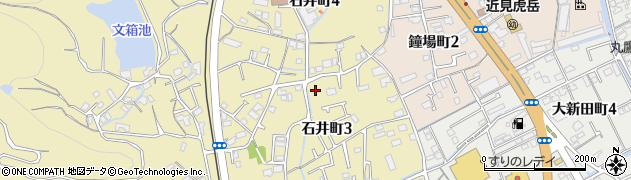 石井公園周辺の地図