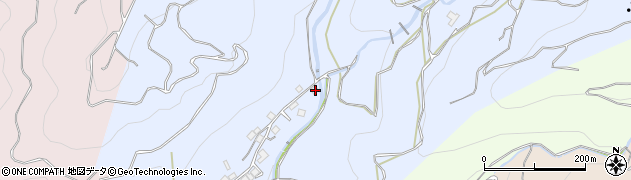 和歌山県有田郡有田川町船坂142周辺の地図