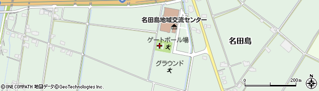 山口県山口市名田島周辺の地図