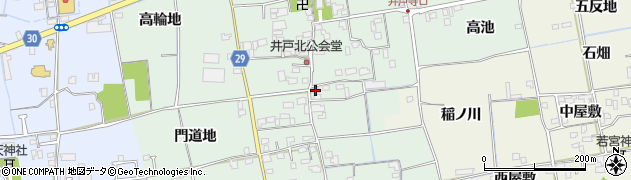 徳島県徳島市国府町井戸北屋敷36周辺の地図