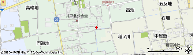 徳島県徳島市国府町井戸北屋敷118周辺の地図