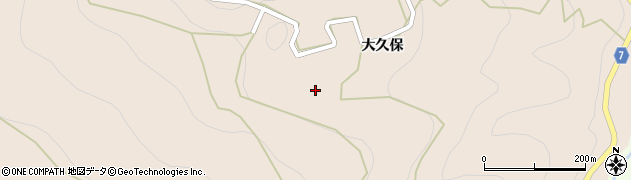 徳島県美馬市美馬町大久保110周辺の地図
