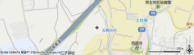 徳島県阿波市阿波町赤坂262周辺の地図