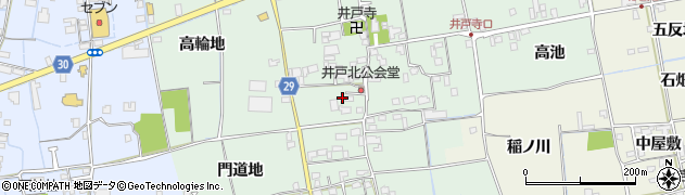 徳島県徳島市国府町井戸北屋敷65周辺の地図