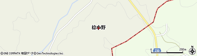 山口県宇部市棯小野周辺の地図