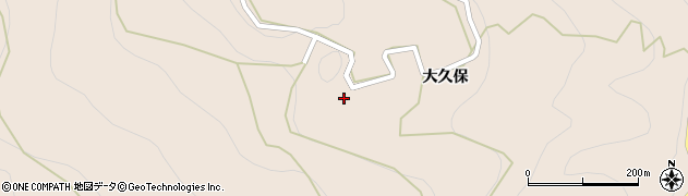 徳島県美馬市美馬町大久保129周辺の地図