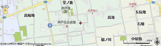 徳島県徳島市国府町井戸北屋敷115周辺の地図
