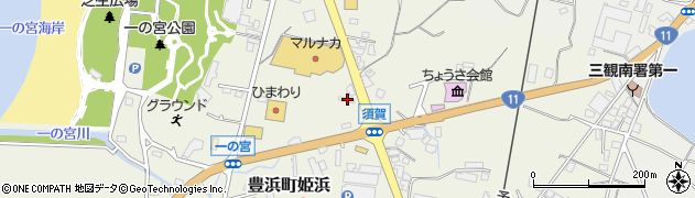 香川県観音寺市豊浜町姫浜1020周辺の地図