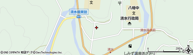 和歌山県有田郡有田川町清水263周辺の地図
