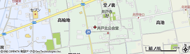 徳島県徳島市国府町井戸北屋敷71周辺の地図