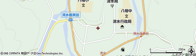 和歌山県有田郡有田川町清水257周辺の地図