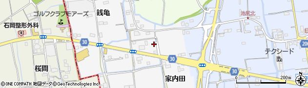 徳島県徳島市国府町桜間（登々路）周辺の地図
