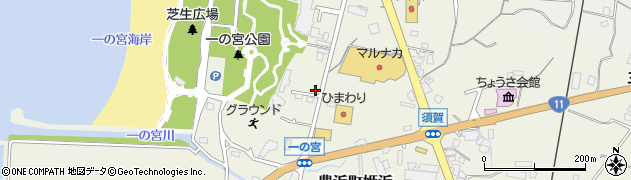 香川県観音寺市豊浜町姫浜1180周辺の地図