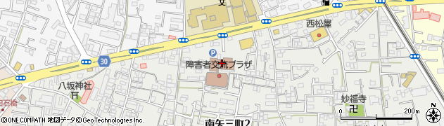 徳島県立　障がい者交流プラザ・テレホンサービス周辺の地図
