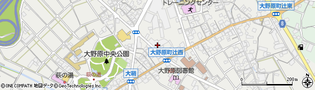 株式会社萩交通サービス貸切バス観光バス受付周辺の地図