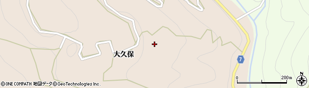 徳島県美馬市美馬町大久保91周辺の地図