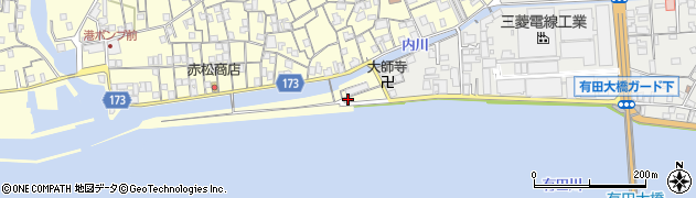 和歌山県有田市港町853周辺の地図