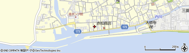 和歌山県有田市港町745周辺の地図