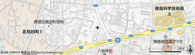 四電エナジーサービス株式会社　徳島支店周辺の地図