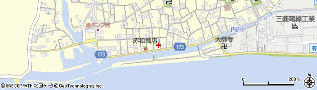 和歌山県有田市港町684周辺の地図