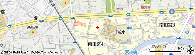田宮住宅周辺の地図