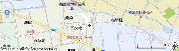 徳島県徳島市国府町北岩延下川田25周辺の地図