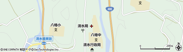 和歌山県有田郡有田川町清水426周辺の地図