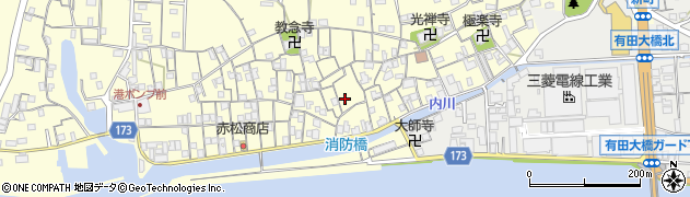和歌山県有田市港町600周辺の地図
