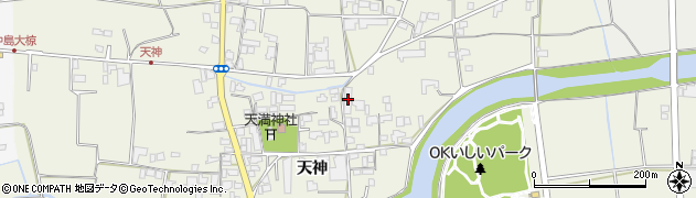 徳島県名西郡石井町高川原天神183周辺の地図
