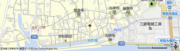 和歌山県有田市港町602周辺の地図