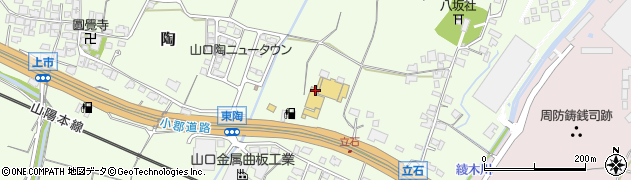 山口日野自動車本社周辺の地図