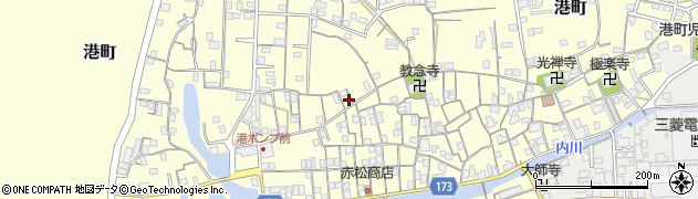和歌山県有田市港町460周辺の地図
