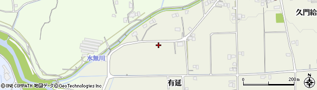 山口県岩国市玖珂町（有延）周辺の地図